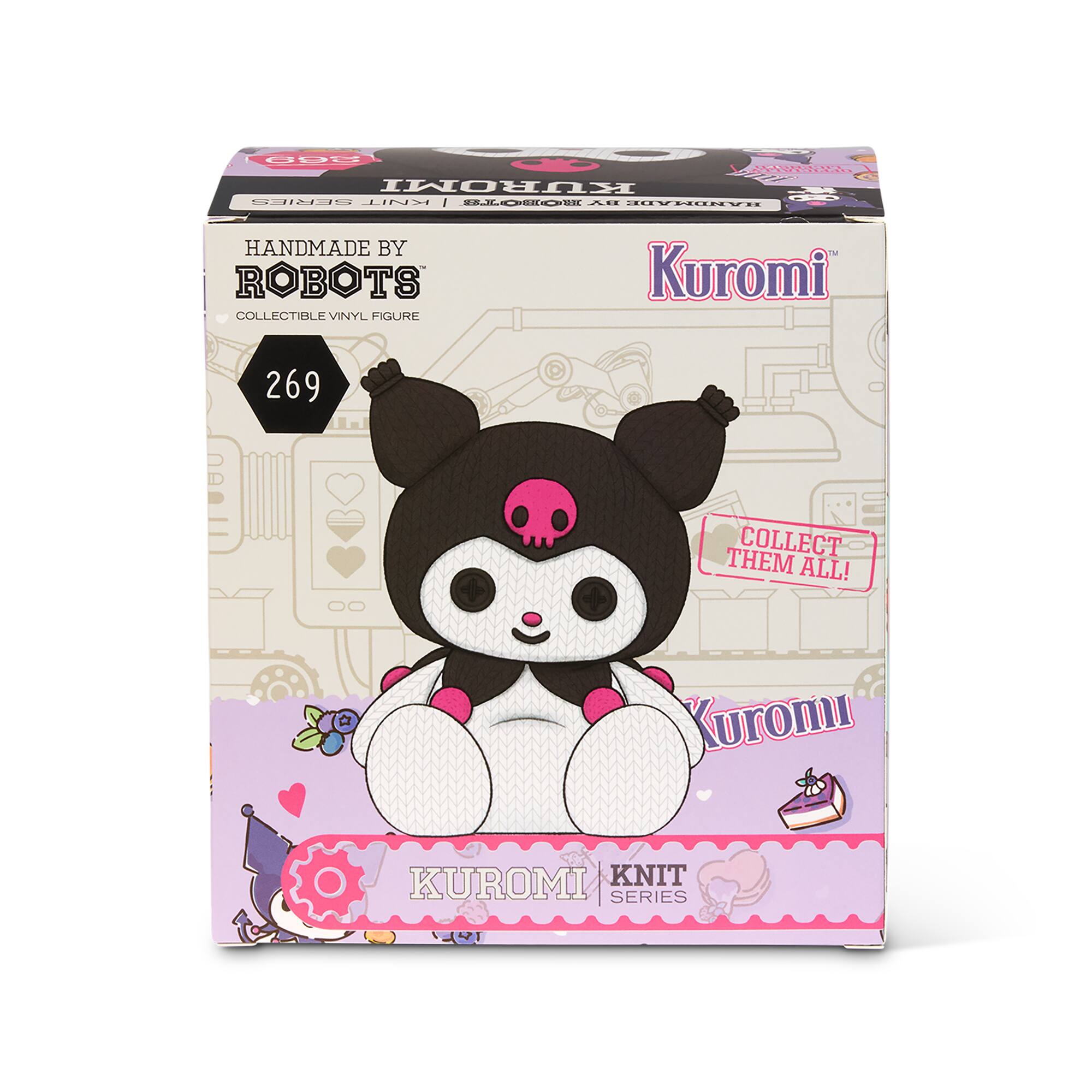 Handmade by Robots™ Hello Kitty & Friends Kuromi No.269 Collectible Vinyl Figure
